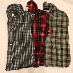 3T Flanneled Shirts Bundle